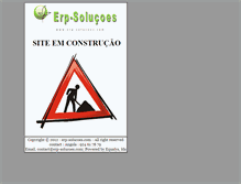 Tablet Screenshot of erp-solucoes.com